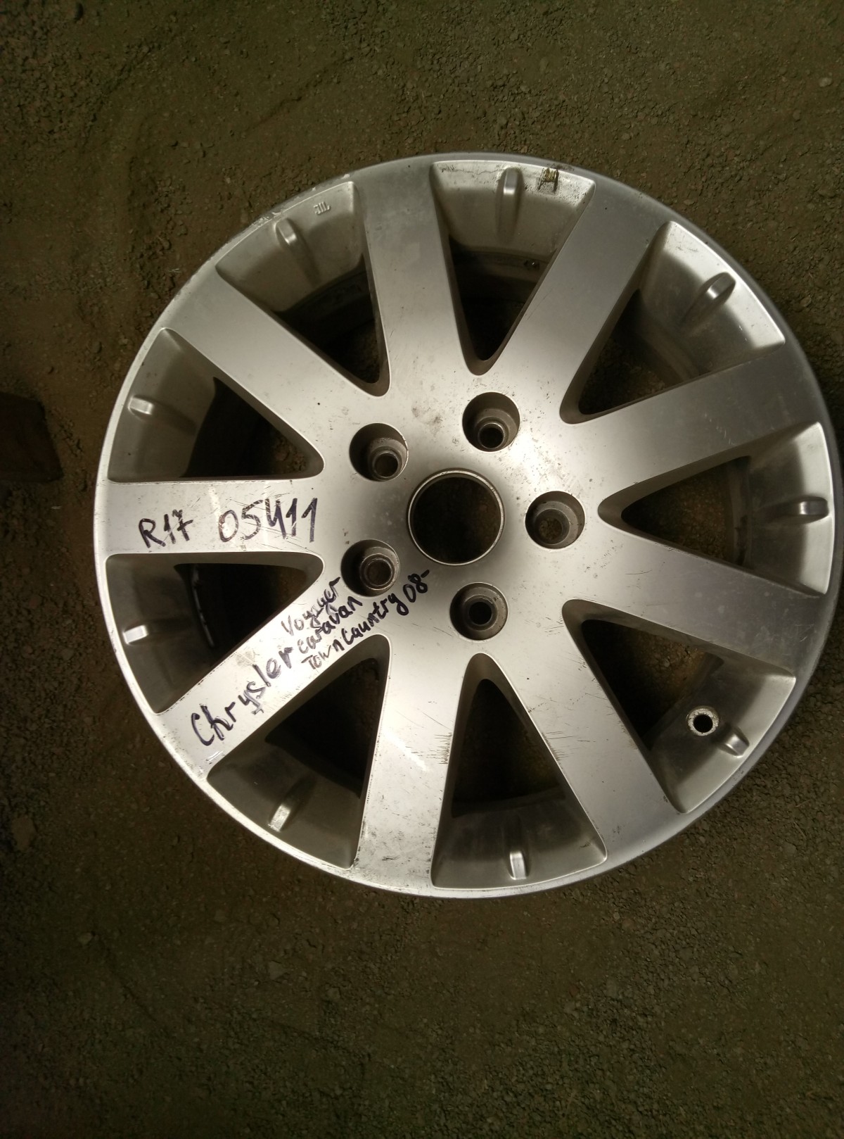 Диск колесный R17 CHRYSLER Voyager 2008 на Chrysler Stratus 