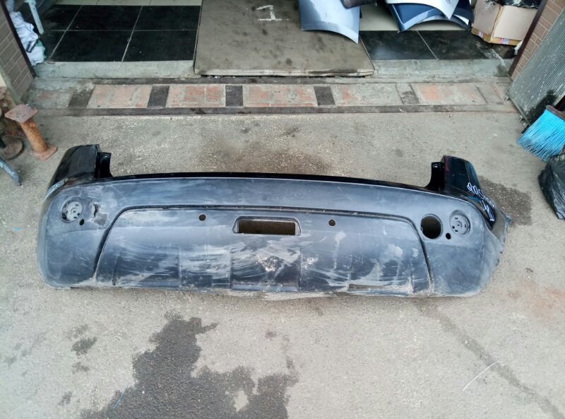 Бампер задний Nissan Qashqai J10 2006-2010 на Nissan Qashqai J10