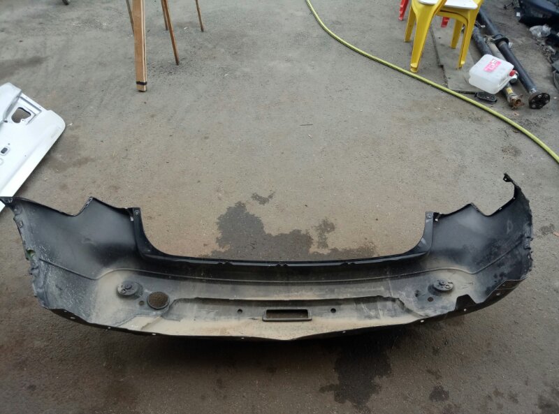 Бампер задний Nissan Qashqai J10 2006-2010 на Nissan Qashqai J10