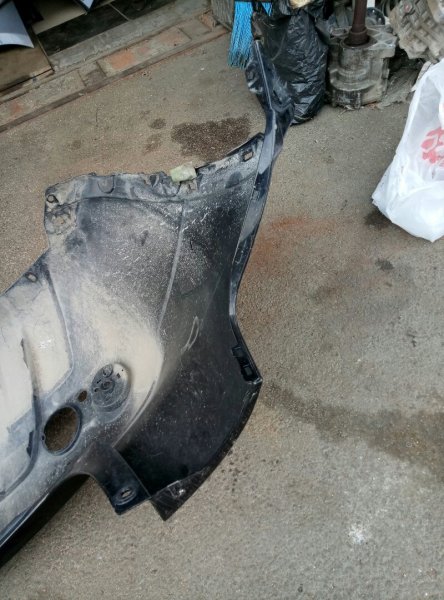 Бампер задний Nissan Qashqai J10 2006-2010 на Nissan Qashqai J10