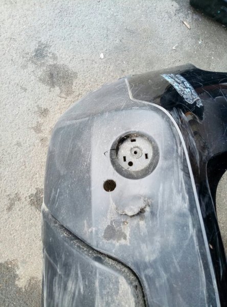 Бампер задний Nissan Qashqai J10 2006-2010 на Nissan Qashqai J10