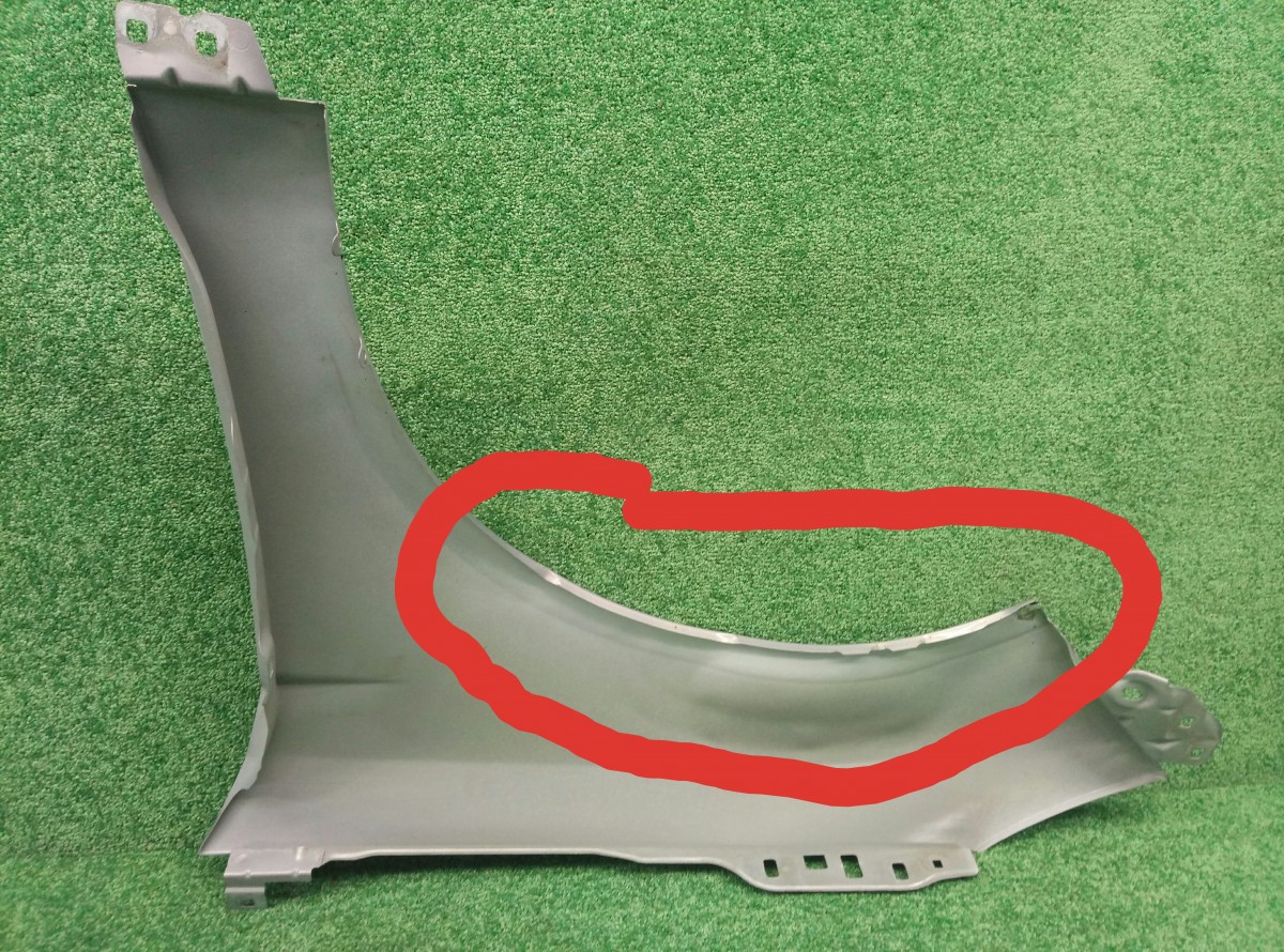 Крыло Ford Focus 3 2011-2019 1729700 переднее правое на Ford Focus 3