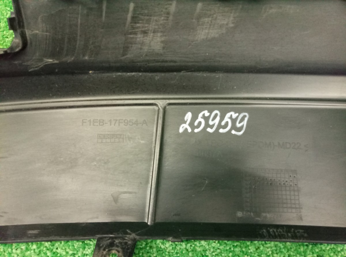 Юбка заднего бампера Ford Focus III 2015-2019 х/б F1EB17F954A на Ford Focus 3
