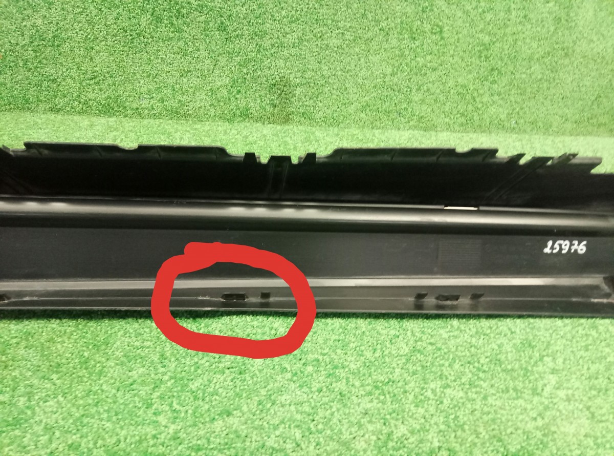 Накладка порога правая Mercedes-Benz Gle 2017 A1666980225 W166 на Mercedes-Benz M-Class W166