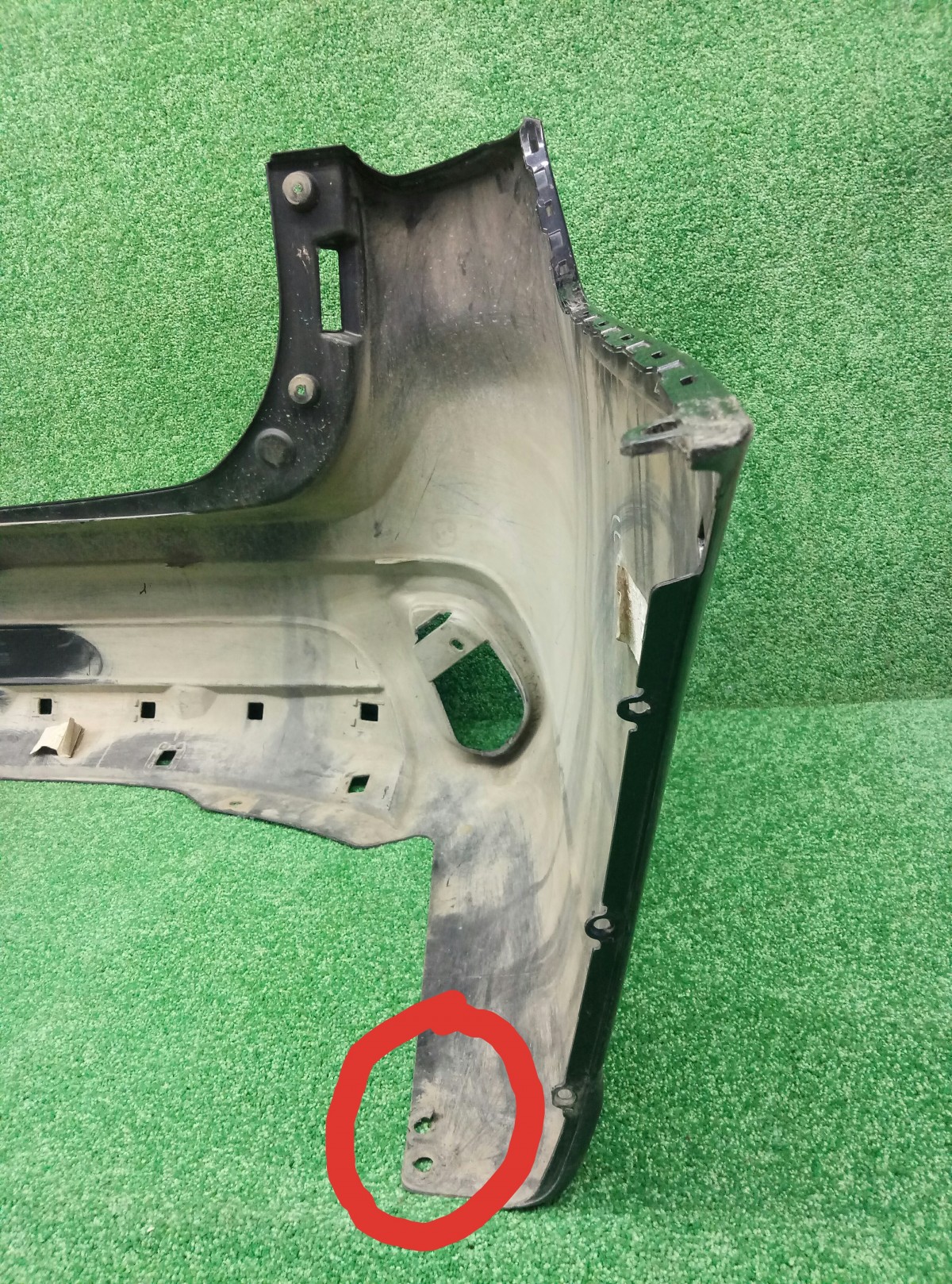 Бампер задний Mitsubishi Outlander 3 3007270100 на Mitsubishi Outlander 2