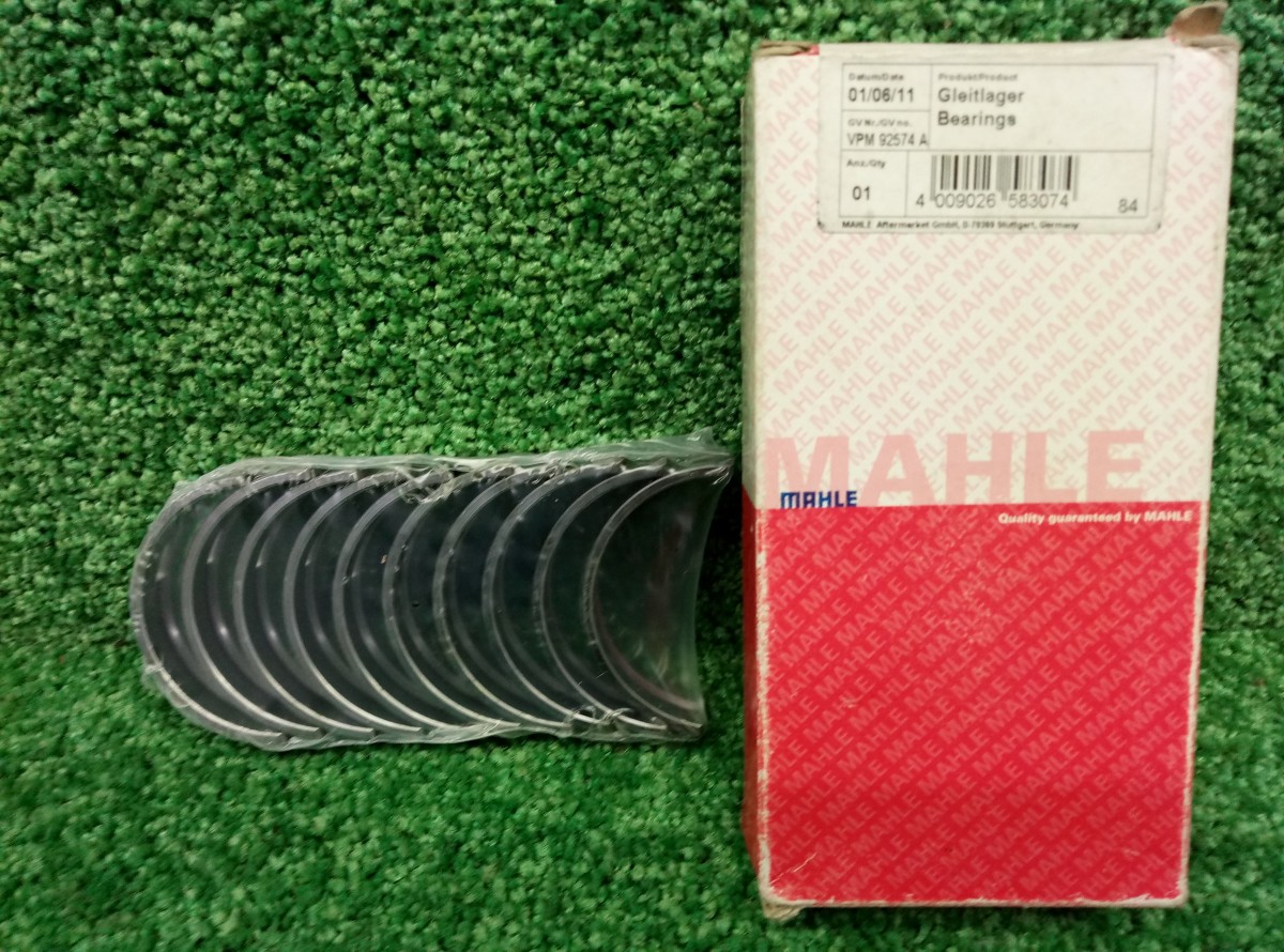 Подшипники коренные комплект Mahle новые 029HS10038000, VPM92574A на Volkswagen Golf 5