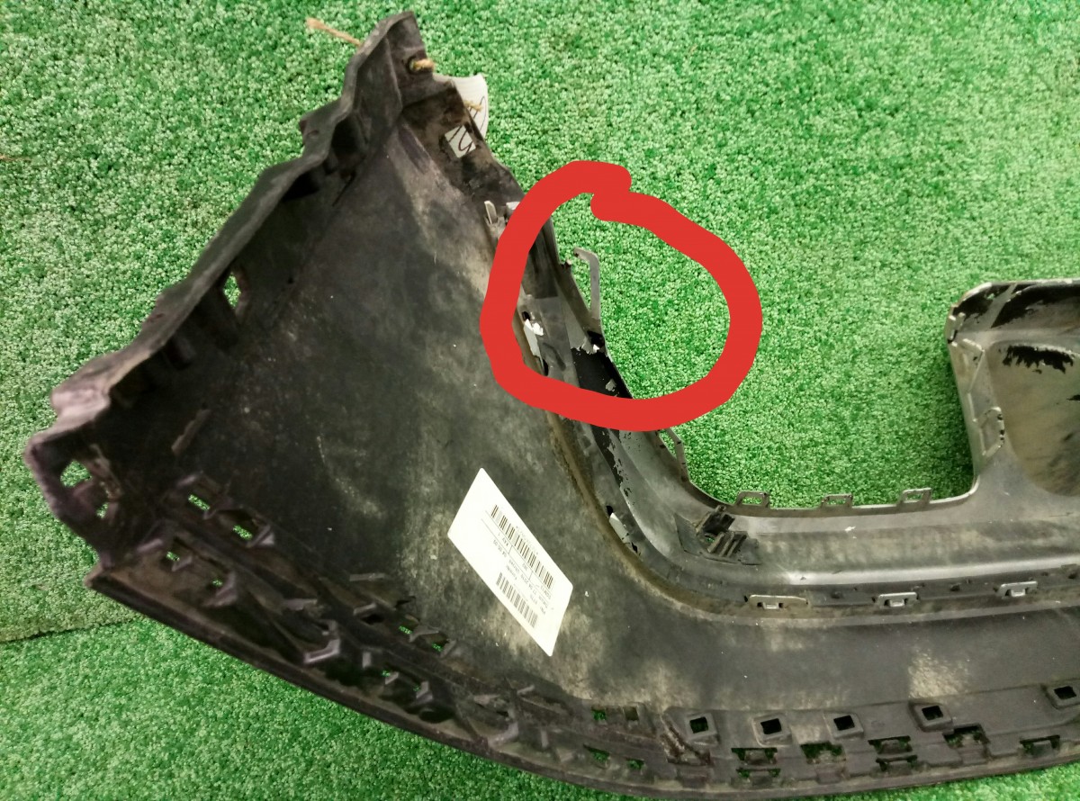 Юбка задняя Volkswagen Tiguan 2016-2020 5NA807521B на Volkswagen Tiguan 