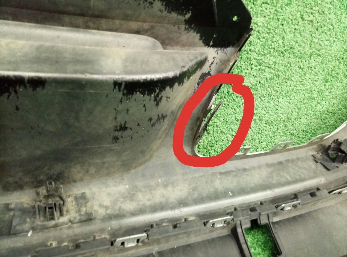 Юбка задняя Volkswagen Tiguan 2016-2020 5NA807521B на Volkswagen Tiguan 