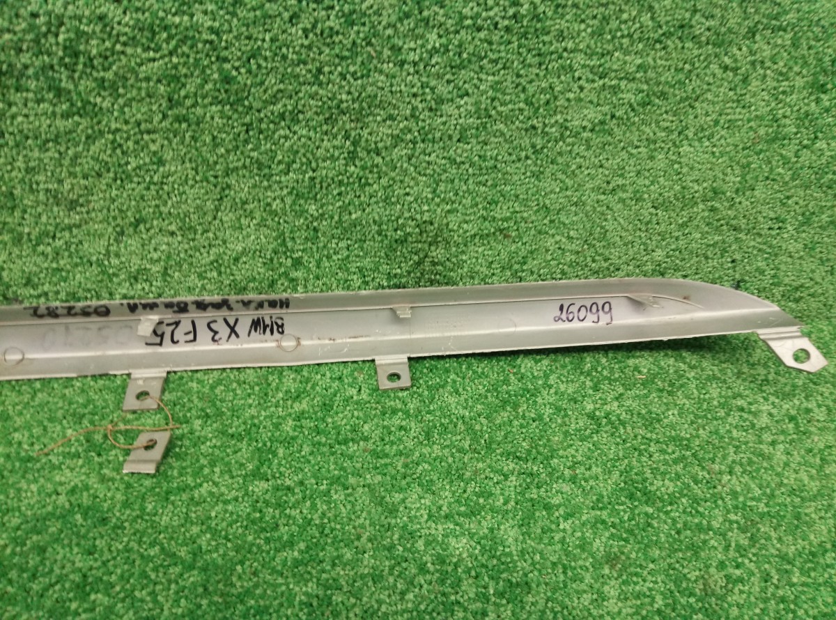 Накладка заднего бампера BMW X3 2010-2014 51127238461  на BMW X3 E83