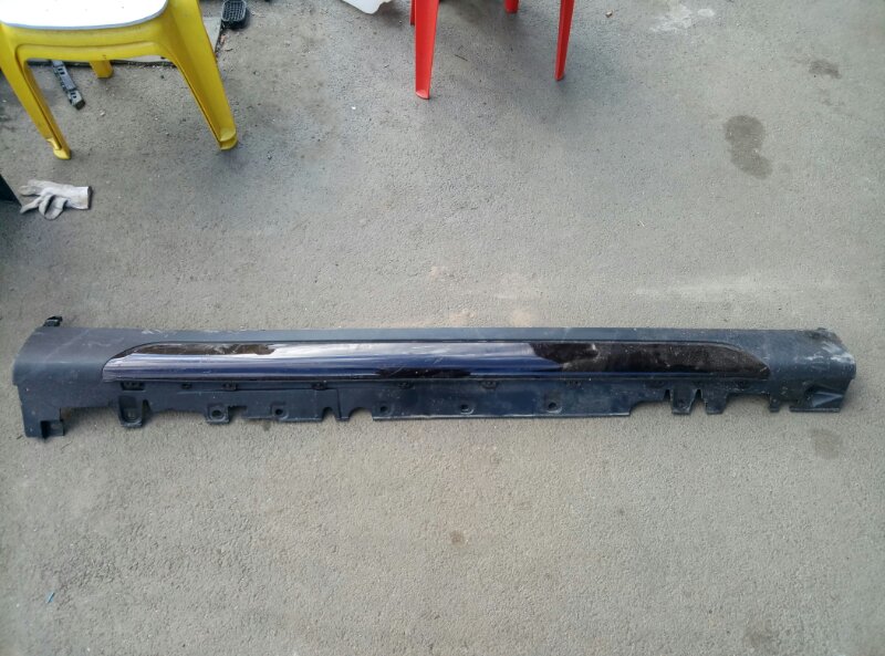 Накладка на порог (наружная) BMW X5 F15 2013-н.в. на BMW X5 F15