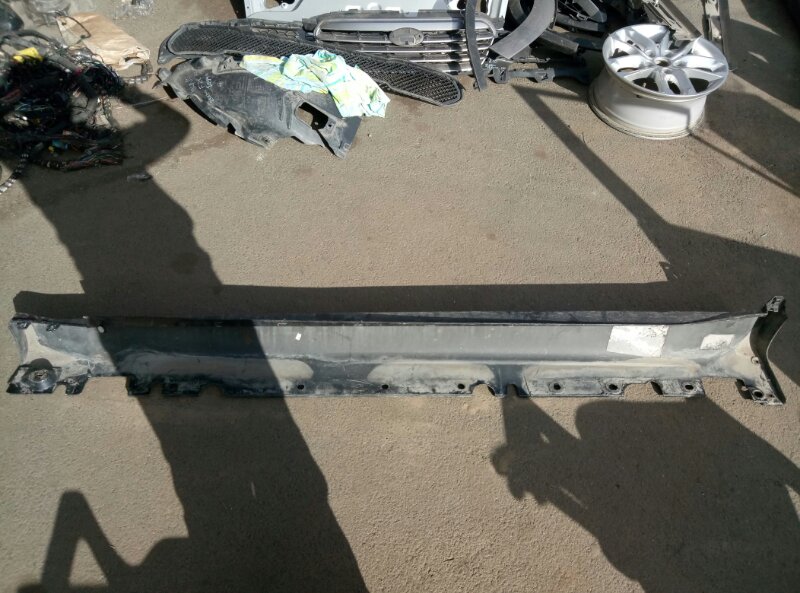 Накладка на порог (наружная) BMW X5 E70 2006-2010 на BMW X5 E70