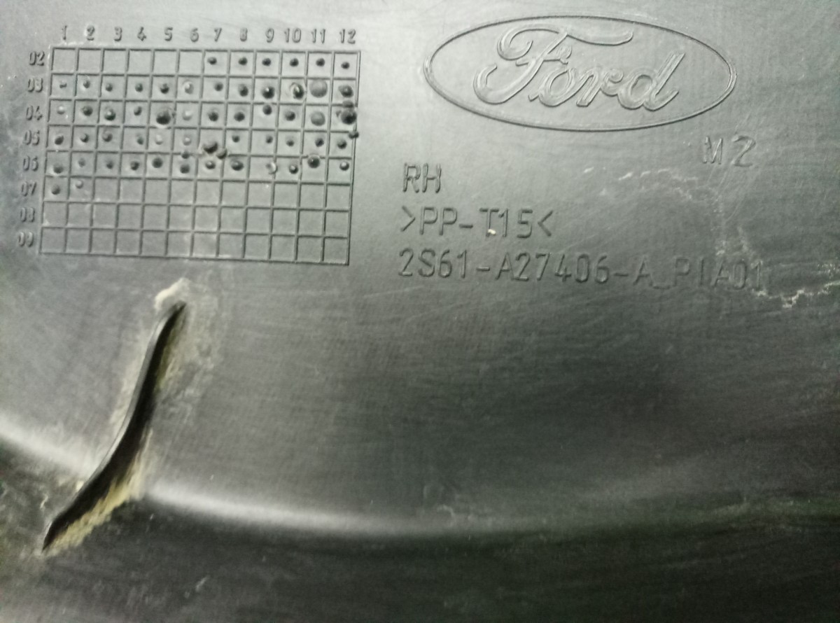 Обшивка двери задняя правая Ford Fiesta 2006 2S61A27406  на Ford Fiesta 4