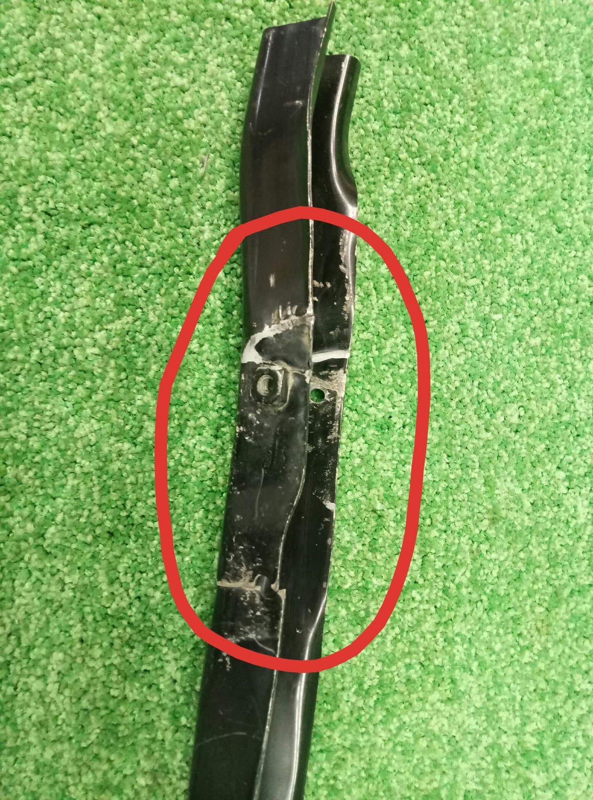 Усилитель переднего бампера BMW 5-Series(F10,F11,F07) 2009-2013 51117203078 на BMW 5-Series(F10,F11,F07)