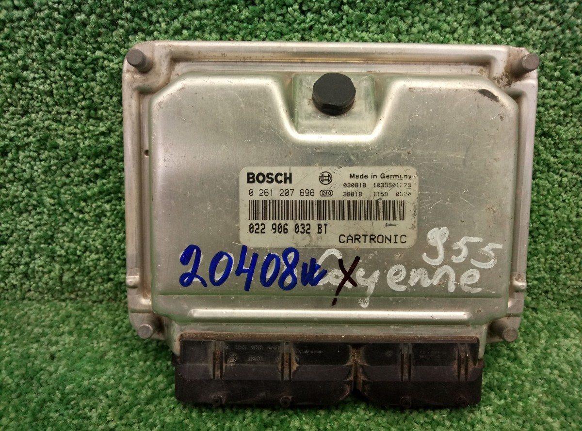 Блок управления двигателем Porsche Cayenne 2003   022906032BT      261207696 на Porsche Cayenne 955