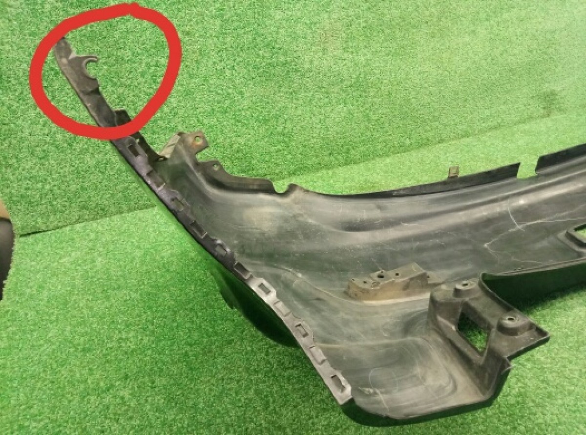 Бампер задний Mitsubishi ASX 2010-2016 6410B803ZZ на Mitsubishi ASX 