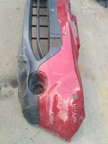 Бампер передний Nissan Qashqai J10 2006-2010 на Nissan Qashqai J10