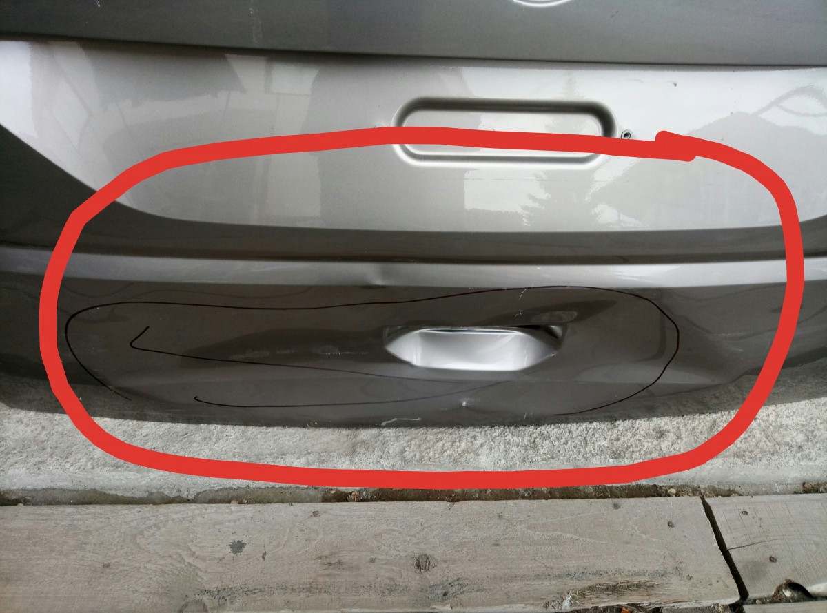 Крышка багажника VW Transporter T6     7E0827105C на Volkswagen Caddy 3