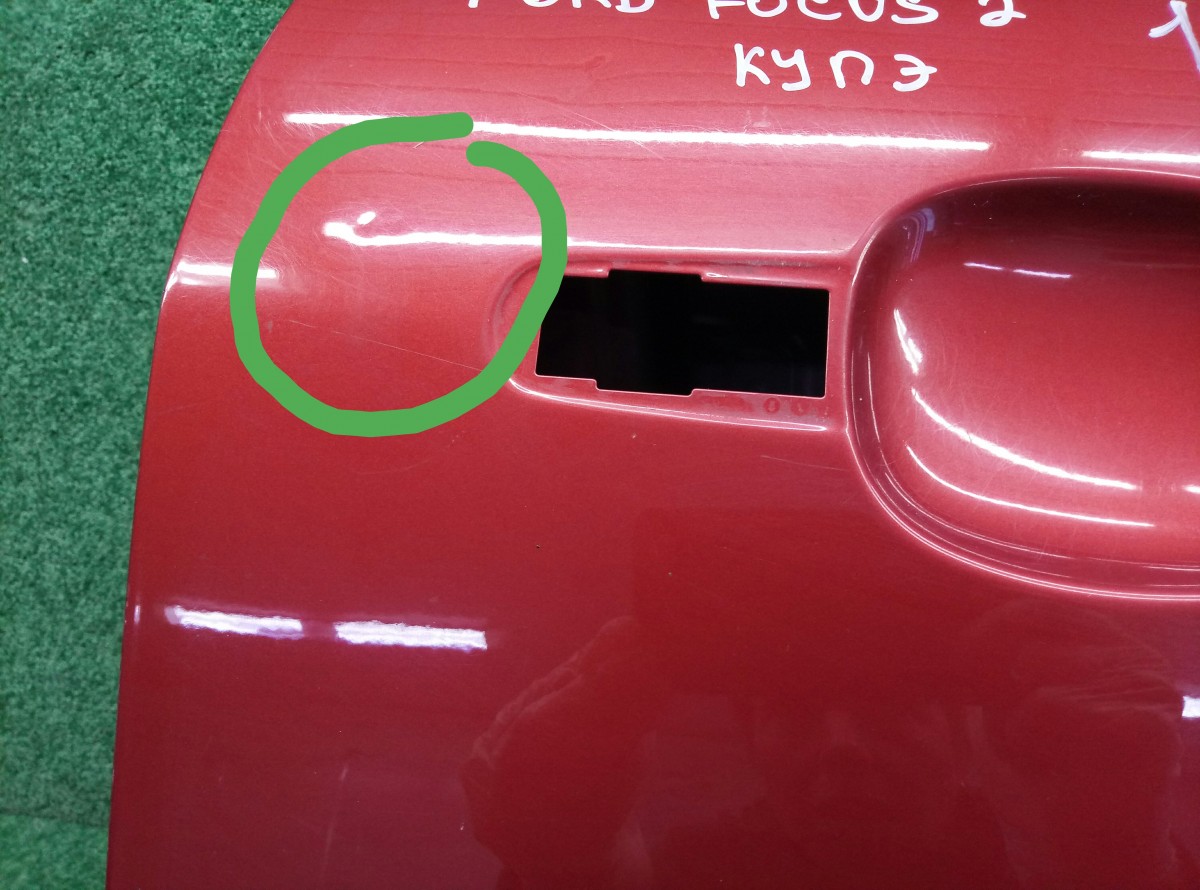Дверь передняя правая Ford Focus 2 2005-2008 купэ 1505764 на Ford Focus 2