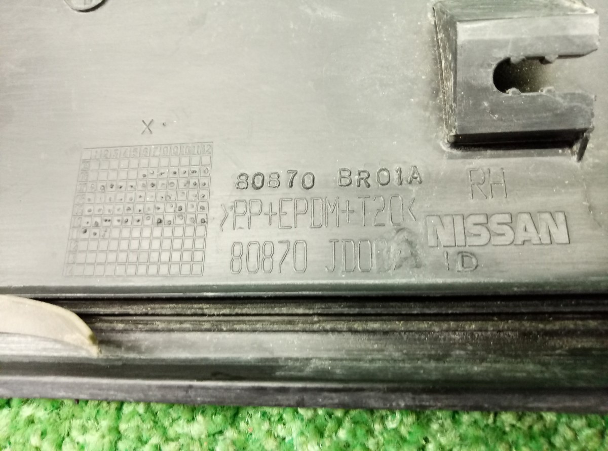 Накладка двери передней правой Nissan Qashqai J10 2007-2012 80870BR01A на Nissan Qashqai J10