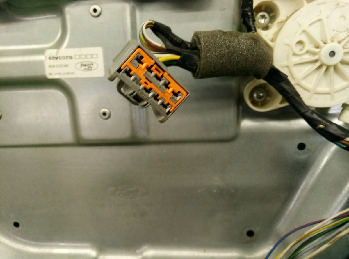 Моторчик стеклоподъемника, стеклоподъемник, проводка Ford Focus 2 2006-2011 4M5114A389 КУПЭ передний на Ford Focus 2