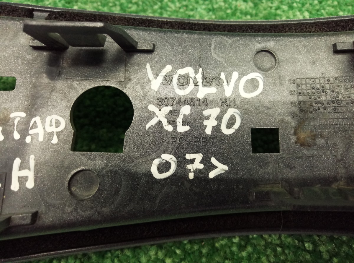 Накладка заднего бампера правая (под катафот) Volvo XC70  2007-2013  30744514 на Volvo XC70 