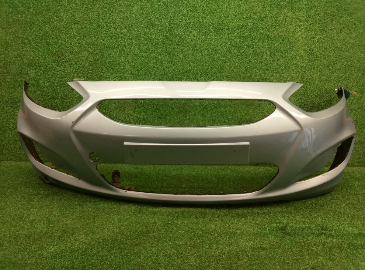 Бампер передний Hyundai Solaris АНАЛОГ 865111R000PGU 2011-2014 на Hyundai Solaris 