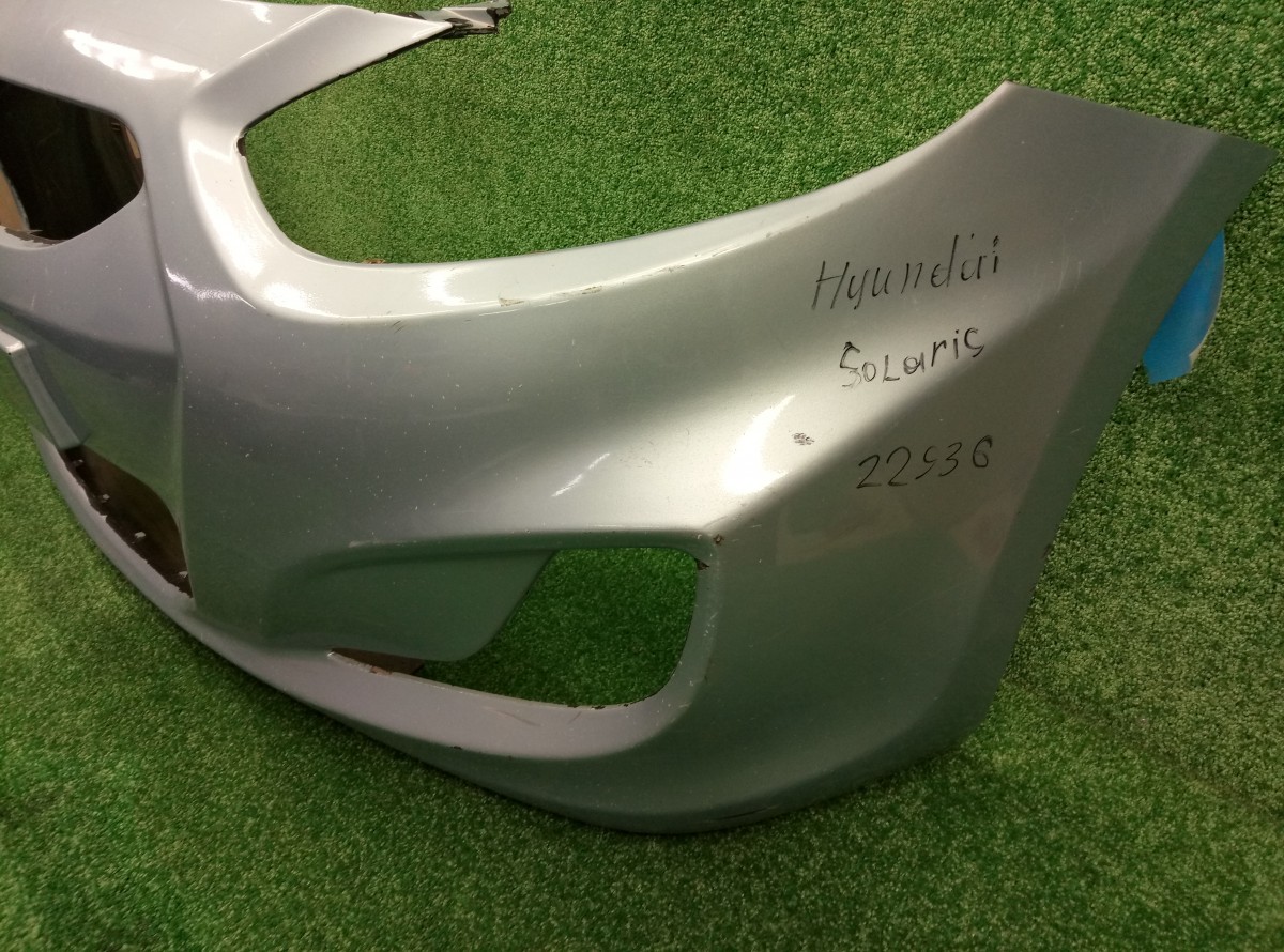 Бампер передний Hyundai Solaris АНАЛОГ 865111R000PGU 2011-2014 на Hyundai Solaris 