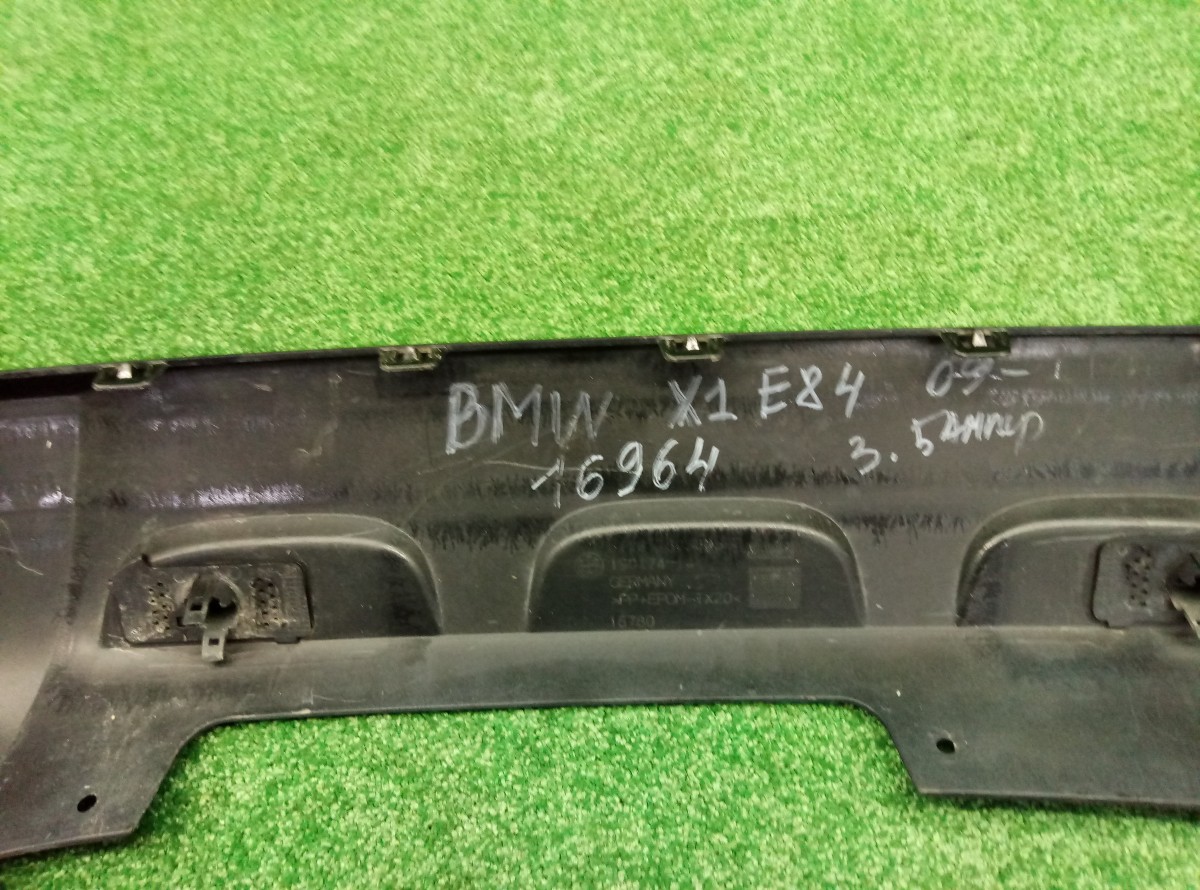 Юбка задняя BMW X1 (E84) 2009-2012 51127303805 на BMW X1 (E84)
