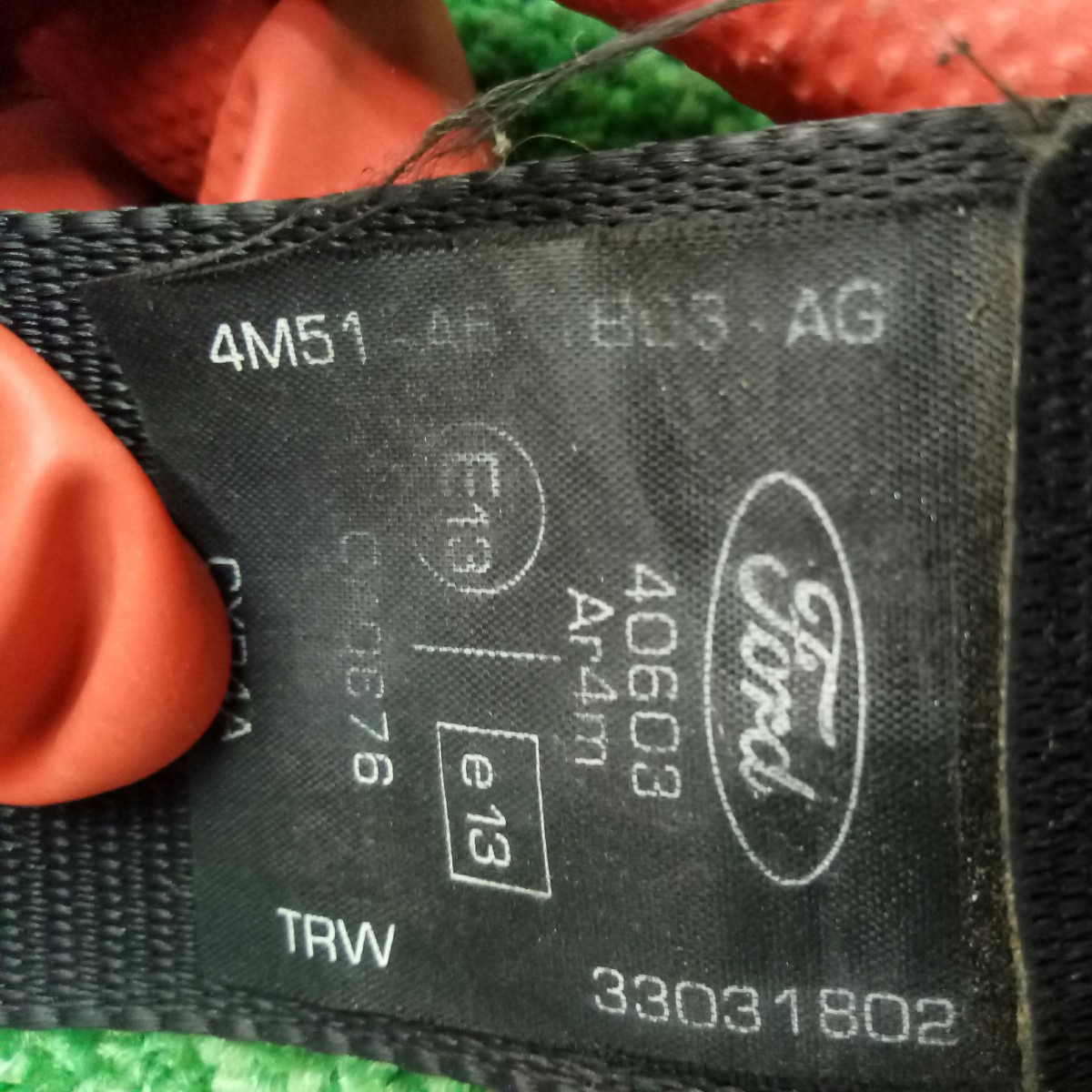 Ремень безопасности задний правый седан Ford Focus 2 2005-2008 на Ford Focus 2