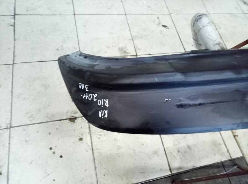 Юбка задняя Kia Rio 3 2011-2015 на Kia Rio 3