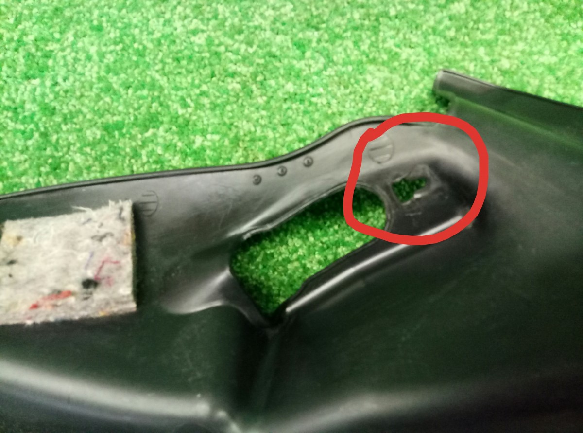 Накладка порога (внутренняя) задняя левая Opel Astra G 1998-2009 90588711 хэтч-бэк на Opel Astra G