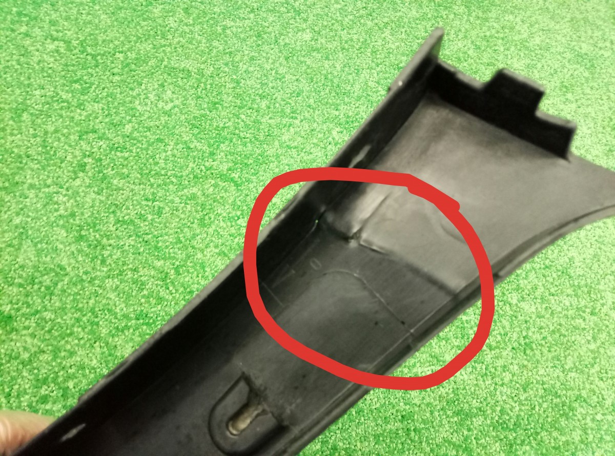 Накладка заднего крыла правого BMW X5 E70 2006-2010 5177715842604 на BMW X5 E70