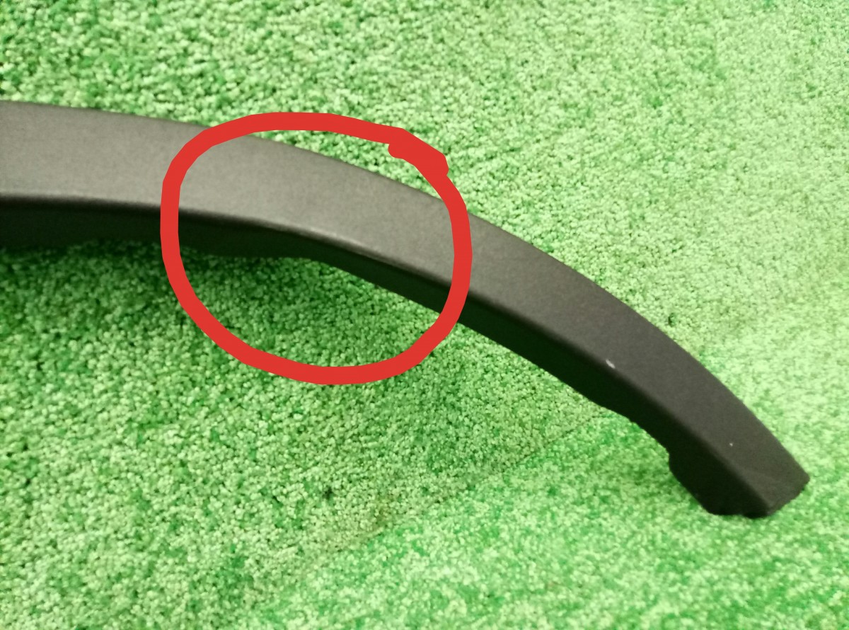 Накладка крыла переднего правого Toyota RAV 4 2013 7560142130 на Toyota RAV 4 (XA30)