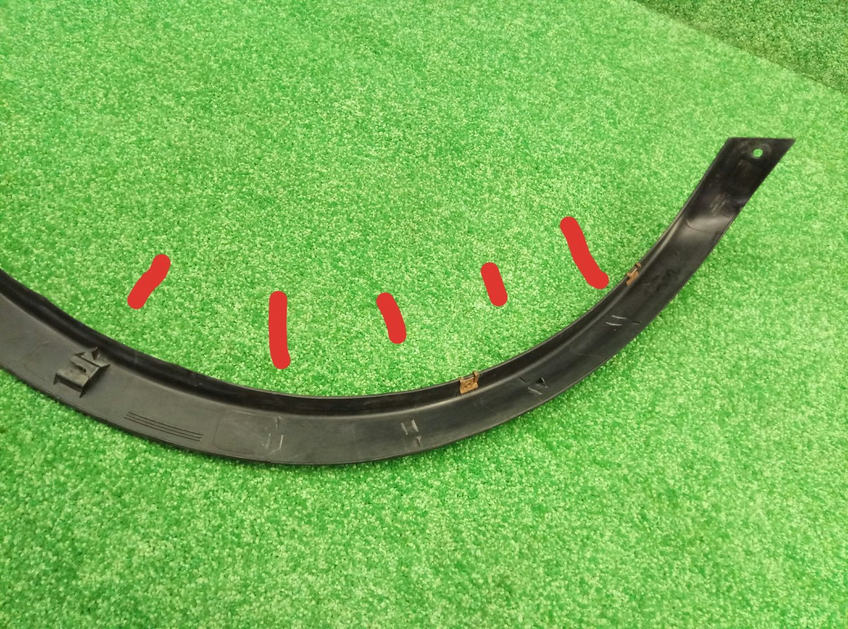 Накладка заднего крыла левого Nissan Qashqai J10 2006-2010 93829BR0 на Nissan Qashqai J10