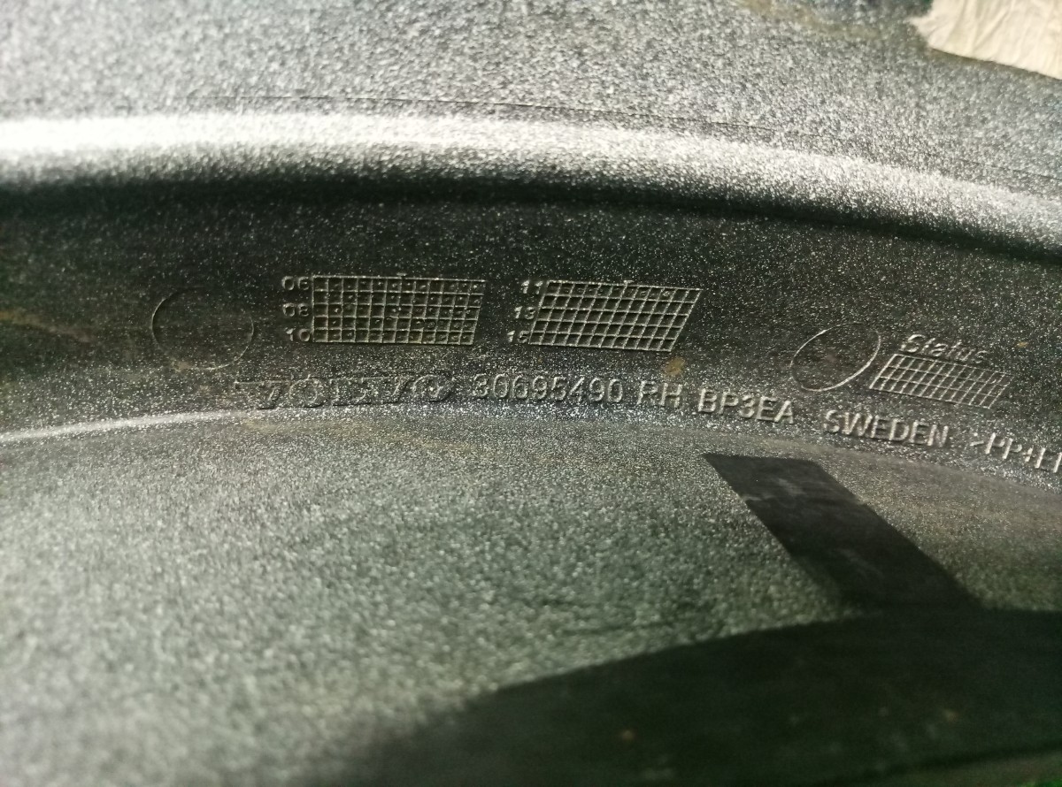 Накладка заднего крыла правого Volvo XC90  2002-2006  30779580 на Volvo XC90 