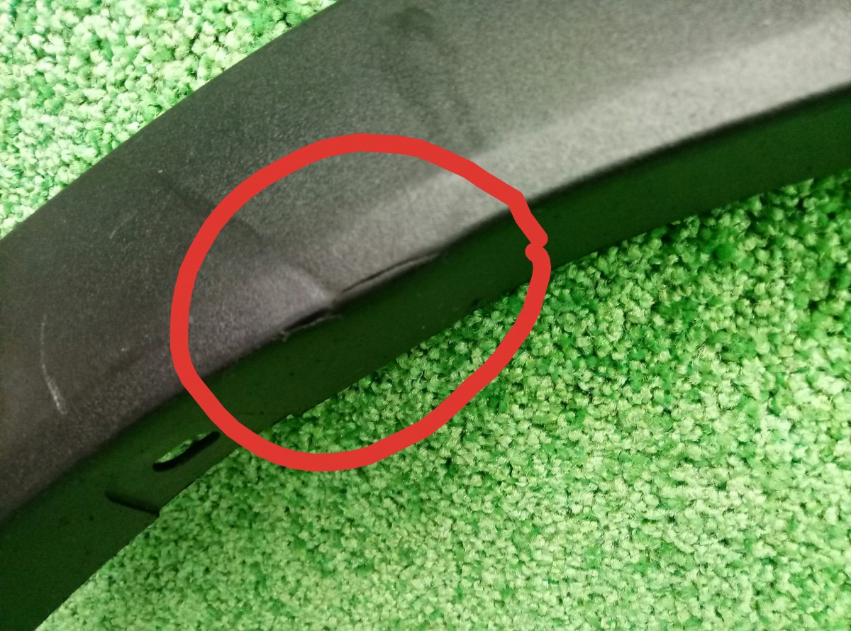 Накладка переднего крыла левого BMW X3 (F25) 2010-2014 51777210081 на BMW X3 (F25)