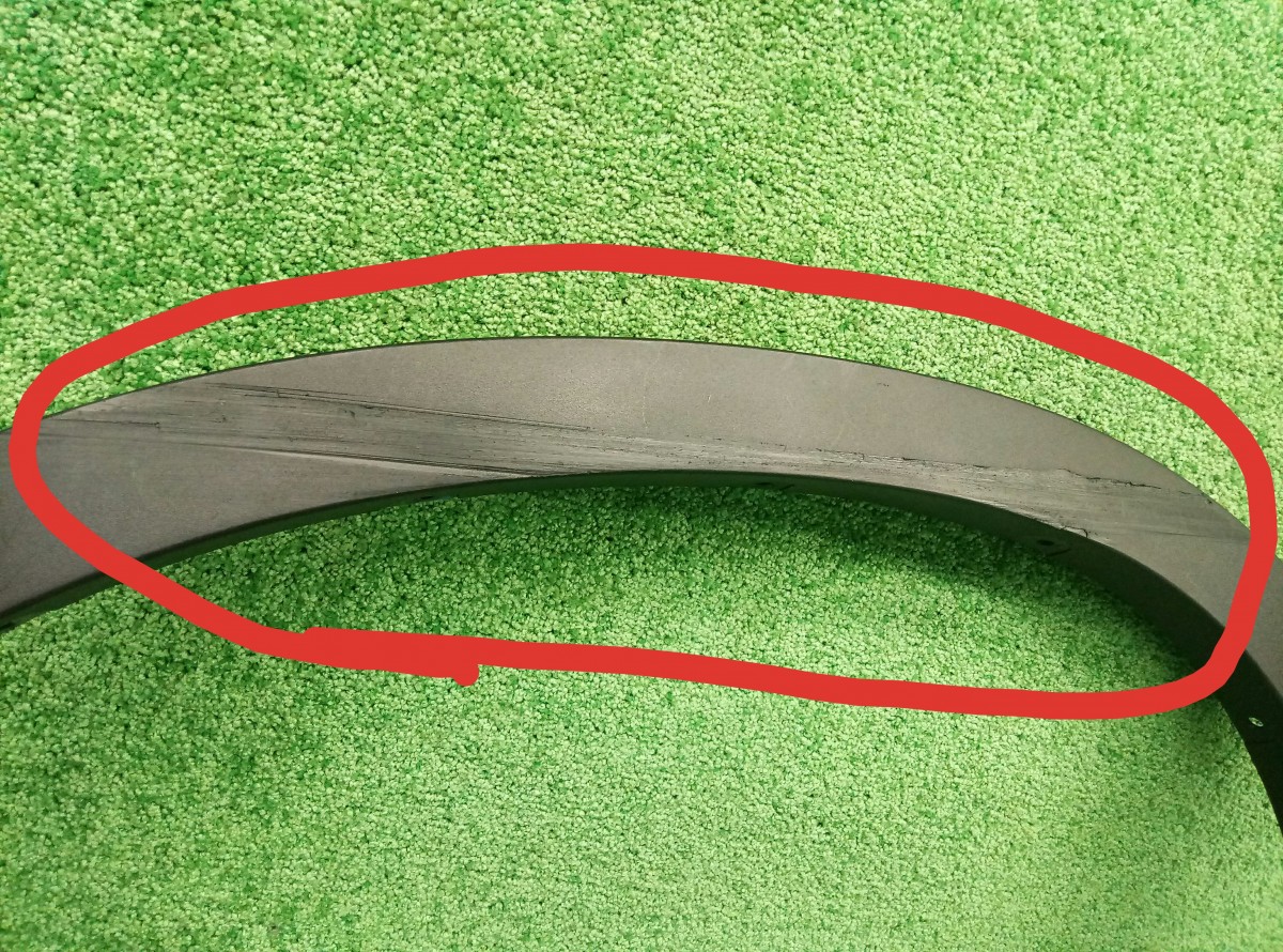 Накладка переднего крыла левого BMW X5 E70 2006-2010 5177715842710 на BMW X5 E70