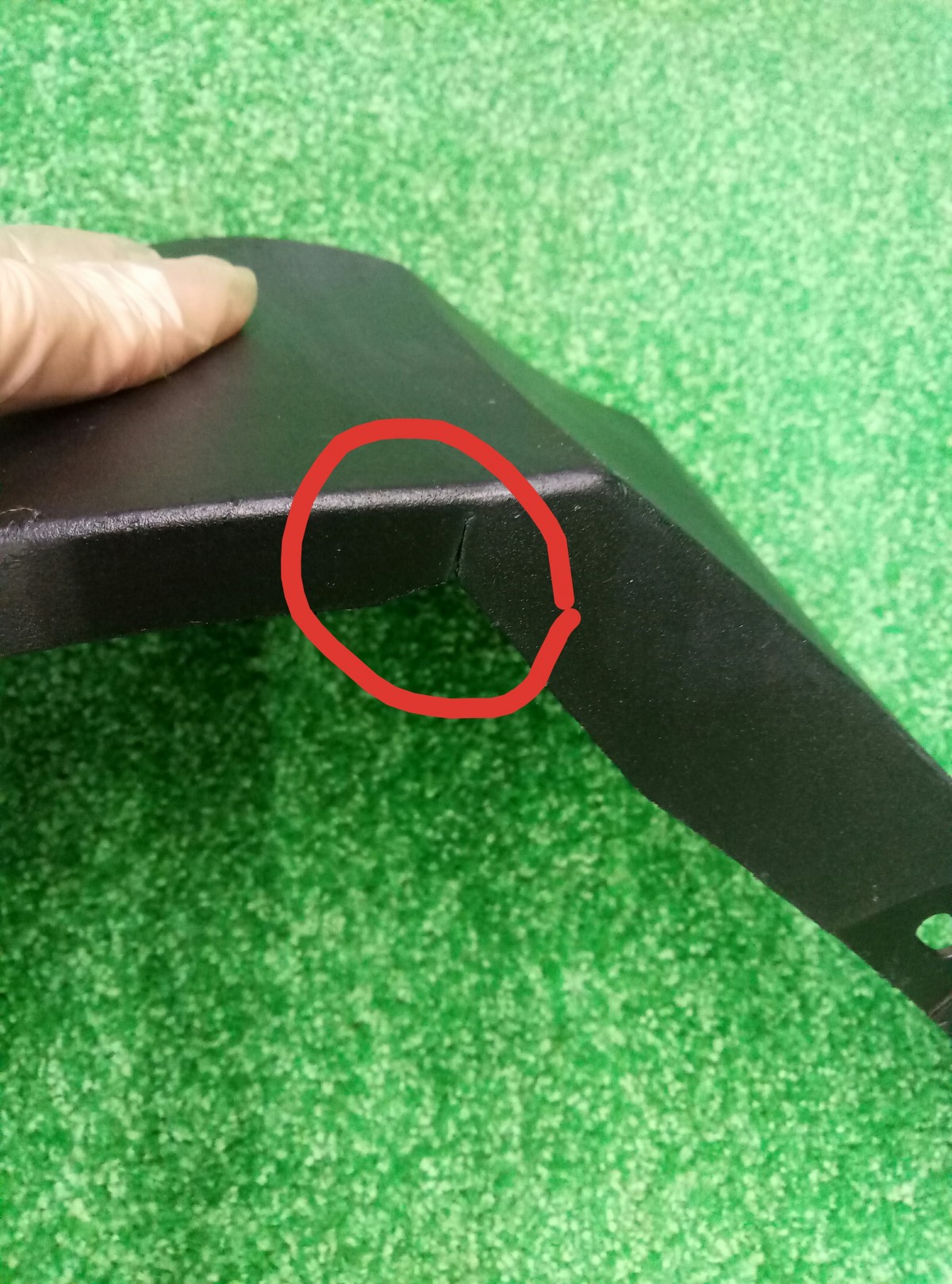 Накладка переднего крыла правого BMW X3 (F25) 2010-2014  51777210082  на BMW X3 (F25)