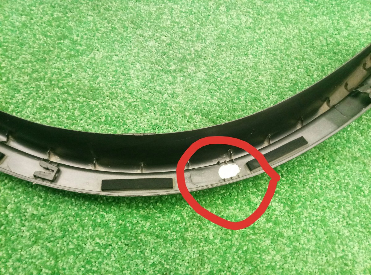 Накладка заднего крыла правого Honda CR-V III 2006-2009 74410T1GE на Honda CR-V III