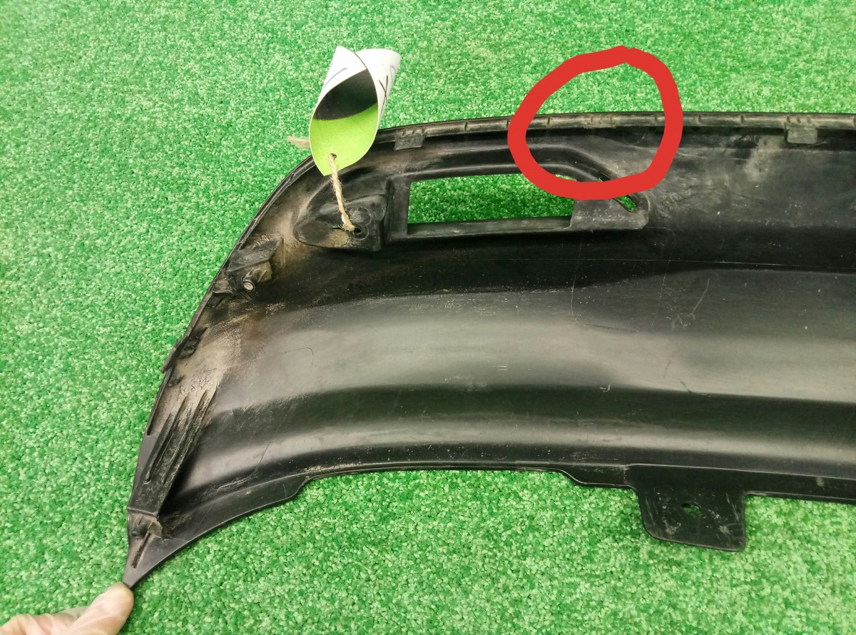 Юбка задняя Kia Rio 3 2011-2015 866124Y000 на Kia Rio 3