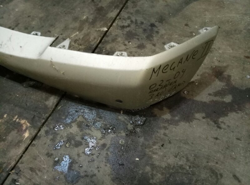 Юбка задняя Renault Megane 2 2002-2006 на Renault Megane 2