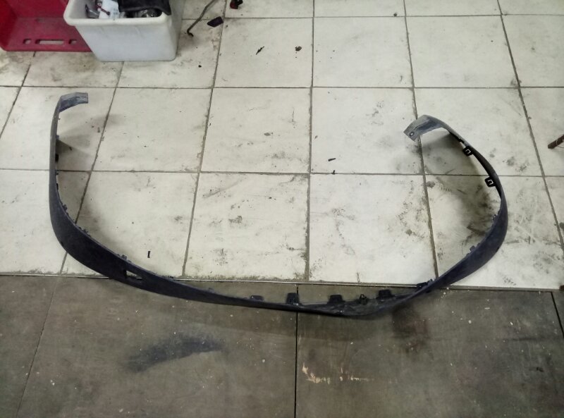 Накладка заднего бампера под номер BMW X3 (F25) 2010-2014 на BMW X3 (F25)
