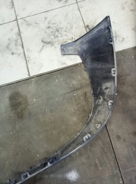 Накладка заднего бампера под номер BMW X3 (F25) 2010-2014 на BMW X3 (F25)