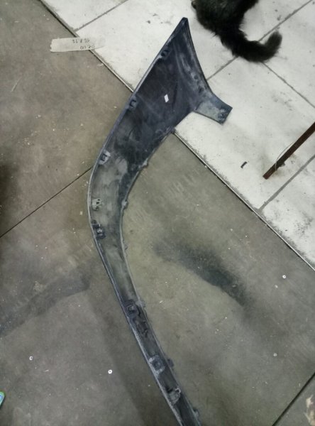 Накладка заднего бампера под номер BMW X3 (F25) 2010-2014 на BMW X3 (F25)
