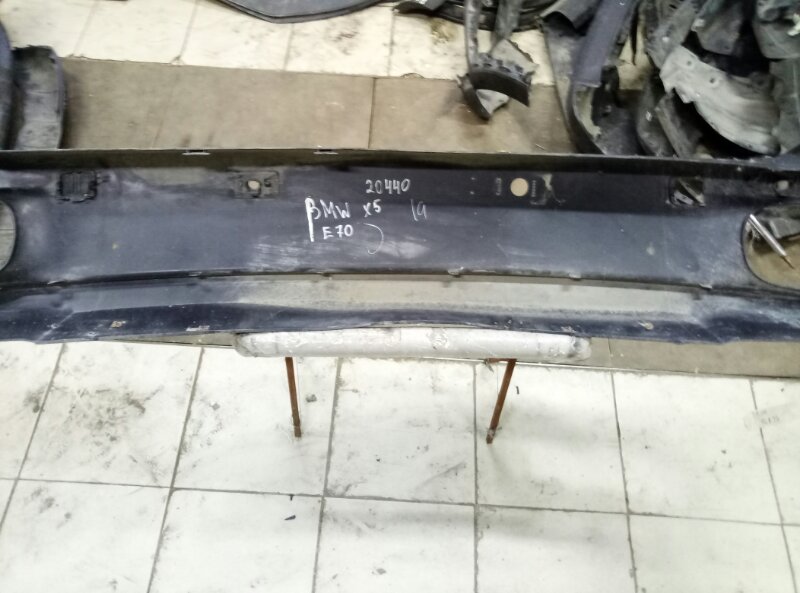 Юбка задняя BMW X5 E70 2006-2010 51127158438 на BMW X5 E70