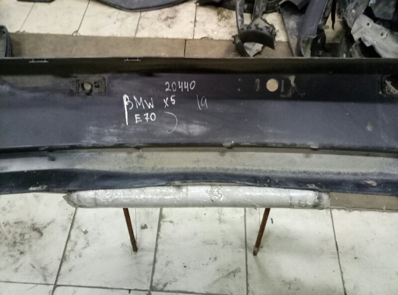 Юбка задняя BMW X5 E70 2006-2010 51127158438 на BMW X5 E70