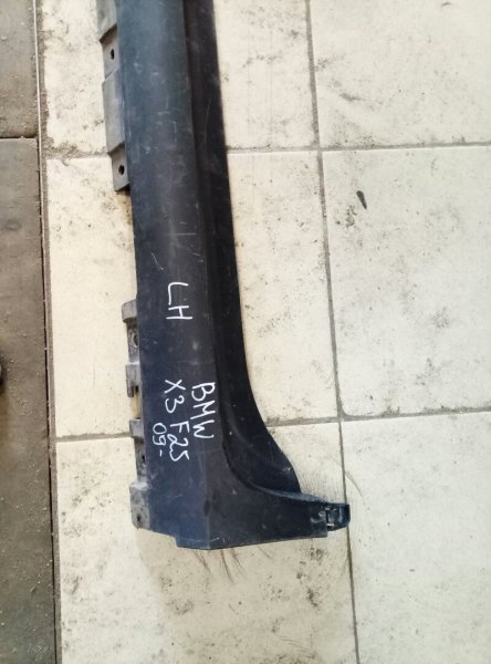 Накладка на порог (наружная) BMW X3 (F25) 2010-2014 на BMW X3 (F25)