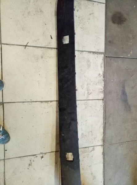 Накладка заднего бампера под номер BMW X3 (F25) 2010-2014 на BMW X3 (F25)