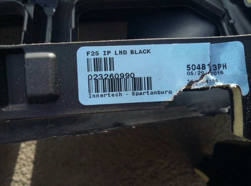 Торпедо BMW X3 (F25) 2010-2014   9184117,  51459311544, 51459311546, 105022441 на BMW X3 (F25)