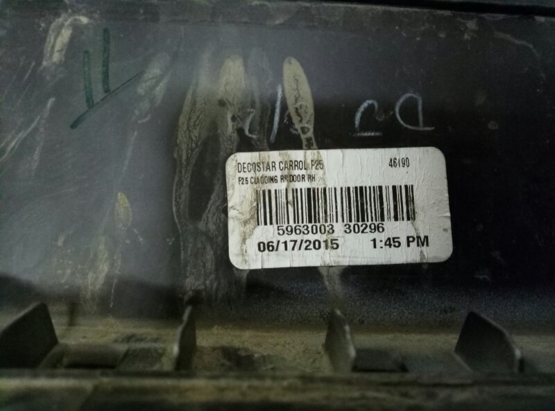 Накладка двери задней BMW X3 (F25) 2010-2014 на BMW X3 (F25)